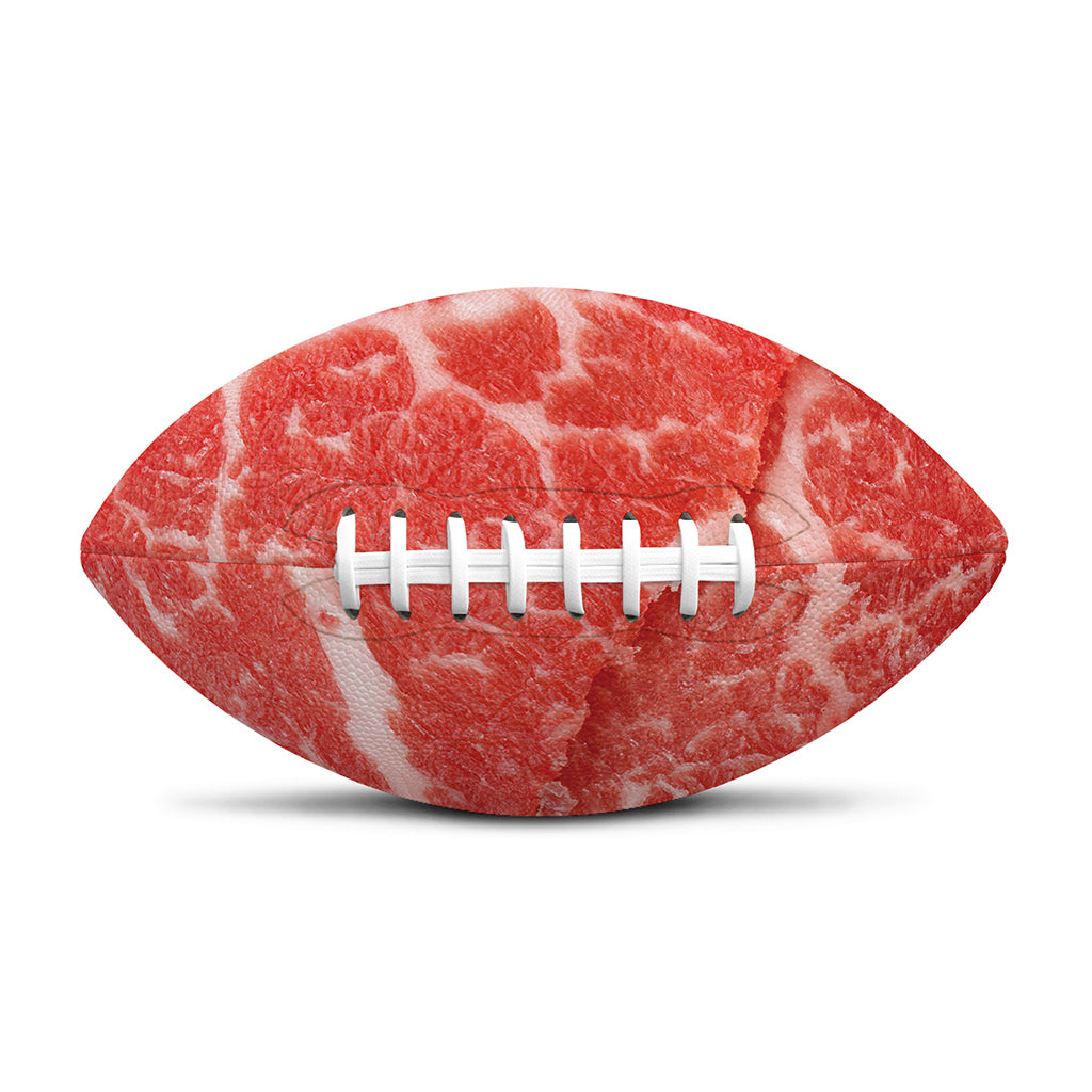 Meat Print Rugby Ball