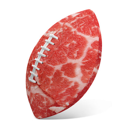 Meat Print Rugby Ball