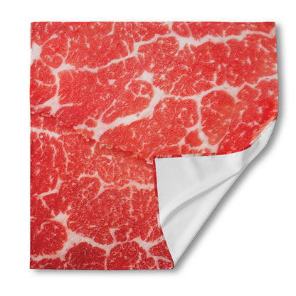 Meat Print Silk Bandana