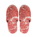 Meat Print Slippers