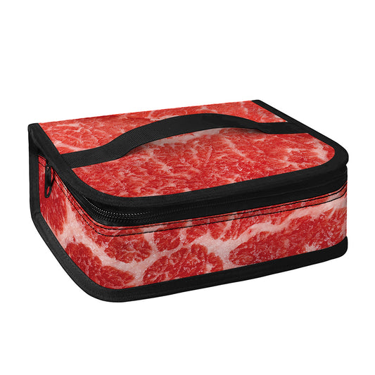 Meat Print Small Lunch Bag
