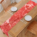 Meat Print Table Runner