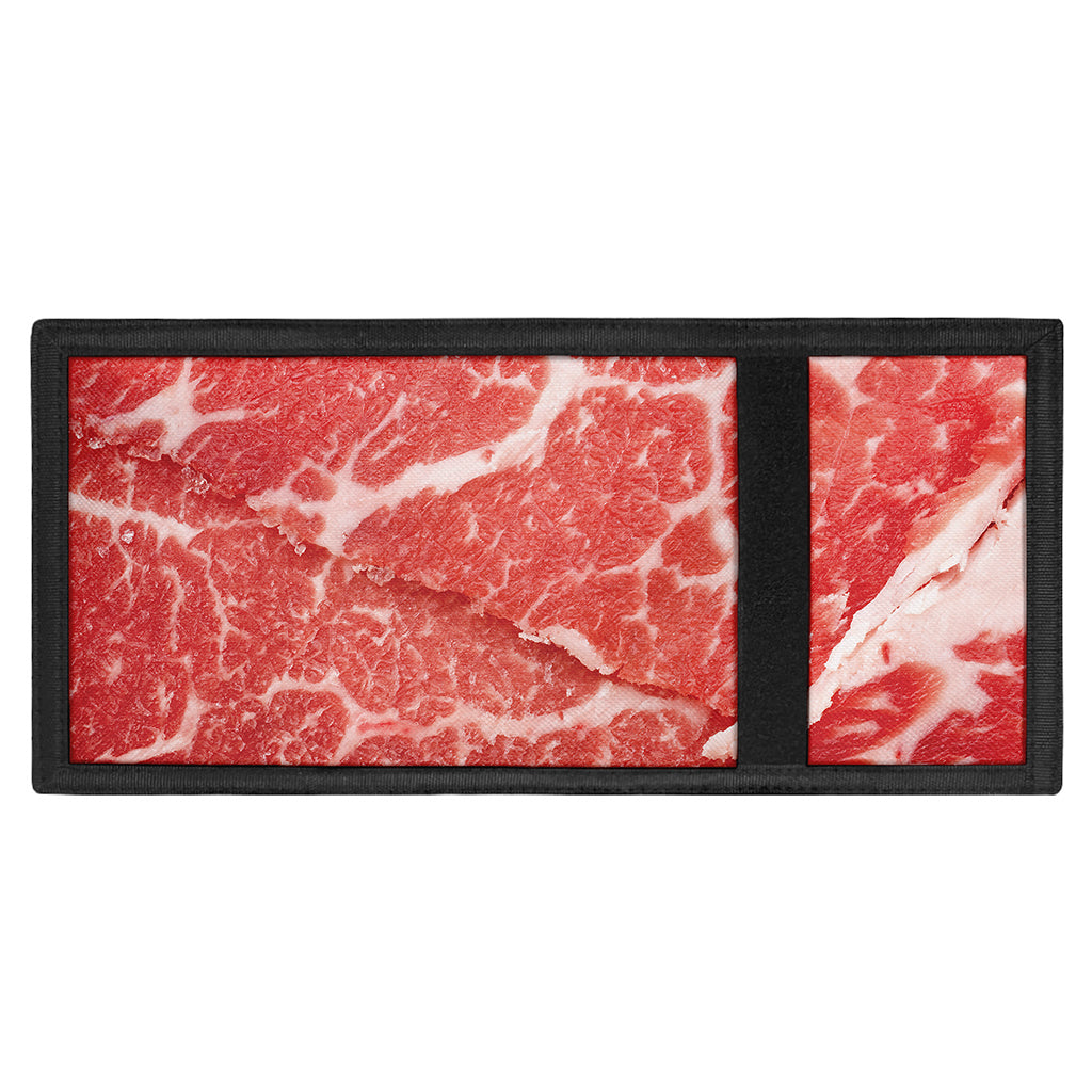 Meat Print Trifold Wallet