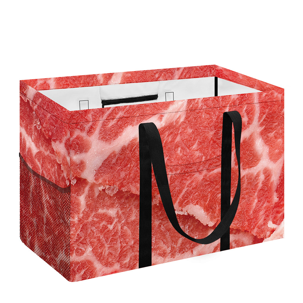 Meat Print Utility Tote Bag