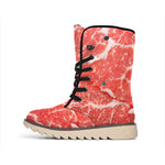 Meat Print Winter Boots