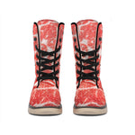 Meat Print Winter Boots