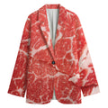 Meat Print Women's Blazer