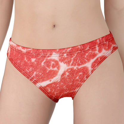 Meat Print Women's Panties