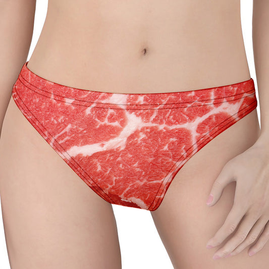 Meat Print Women's Thong