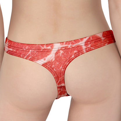 Meat Print Women's Thong