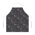 Mechanic Nuts and Bolts Pattern Print Adjustable Apron