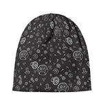 Mechanic Nuts and Bolts Pattern Print Beanie