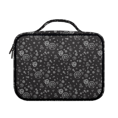 Mechanic Nuts and Bolts Pattern Print Briefcase Bible Bag