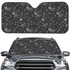 Mechanic Nuts and Bolts Pattern Print Car Windshield Sun Shade