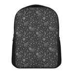 Mechanic Nuts and Bolts Pattern Print Casual Backpack