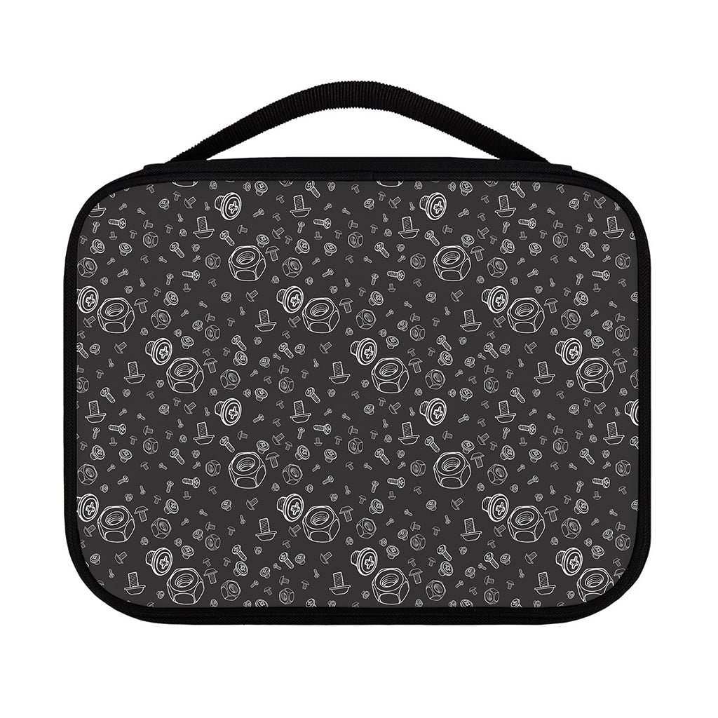 Mechanic Nuts and Bolts Pattern Print Classic Bible Case