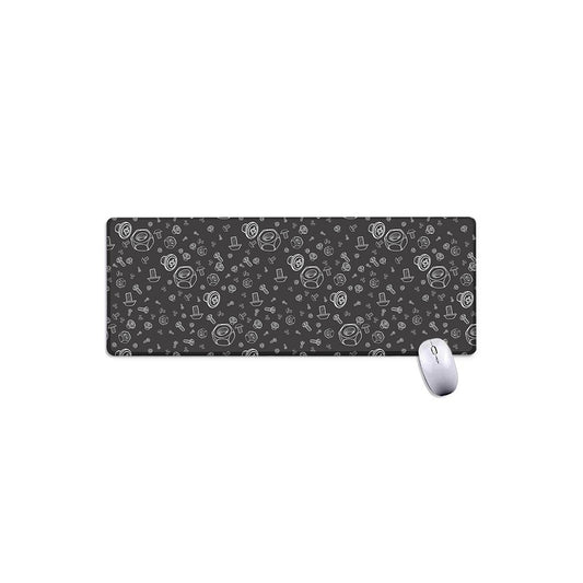 Mechanic Nuts and Bolts Pattern Print Extended Mouse Pad