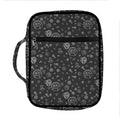 Mechanic Nuts and Bolts Pattern Print Front Pocket Bible Bag