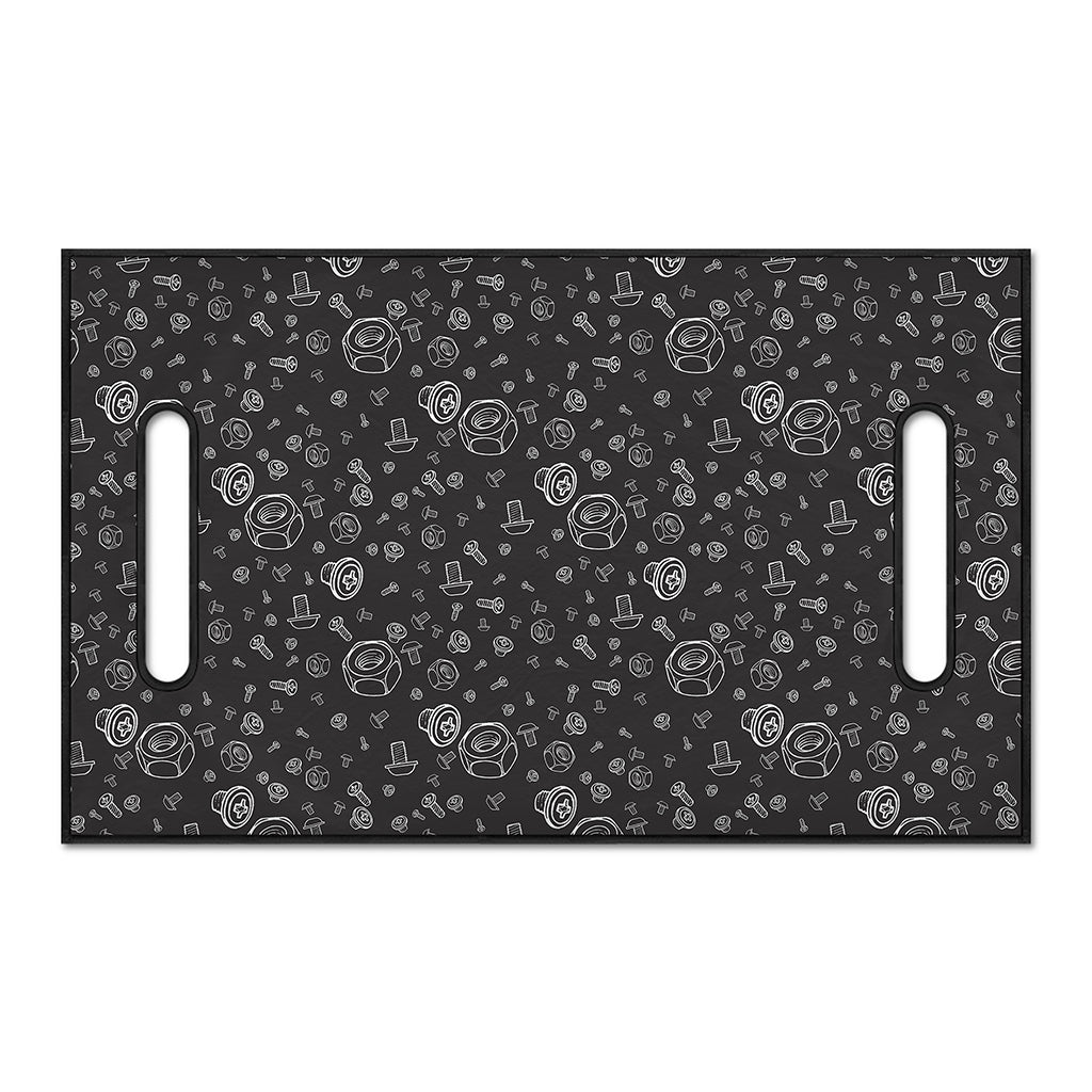 Mechanic Nuts and Bolts Pattern Print Golf Cart Seat Cover