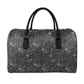 Mechanic Nuts and Bolts Pattern Print Leather Duffel Bag