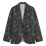 Mechanic Nuts and Bolts Pattern Print Men's Blazer