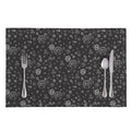 Mechanic Nuts and Bolts Pattern Print Placemat