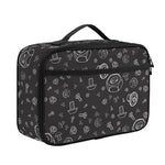 Mechanic Nuts and Bolts Pattern Print Portable Lunch Bag