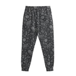 Mechanic Nuts and Bolts Pattern Print Sweatpants