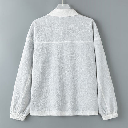Halloween Skeleton Party Pattern Print Men's Shirt Jacket