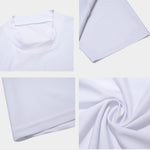 Eagle American Flag Print Men's Short Sleeve Rash Guard