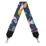 Mermaid Cartoon Pattern Print Bag Strap
