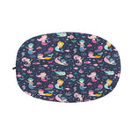 Mermaid Cartoon Pattern Print Car Side Mirror Covers