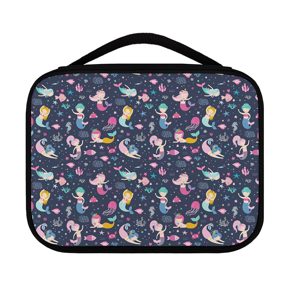 Mermaid Cartoon Pattern Print Classic Bible Case