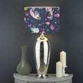 Mermaid Cartoon Pattern Print Drum Lamp Shade
