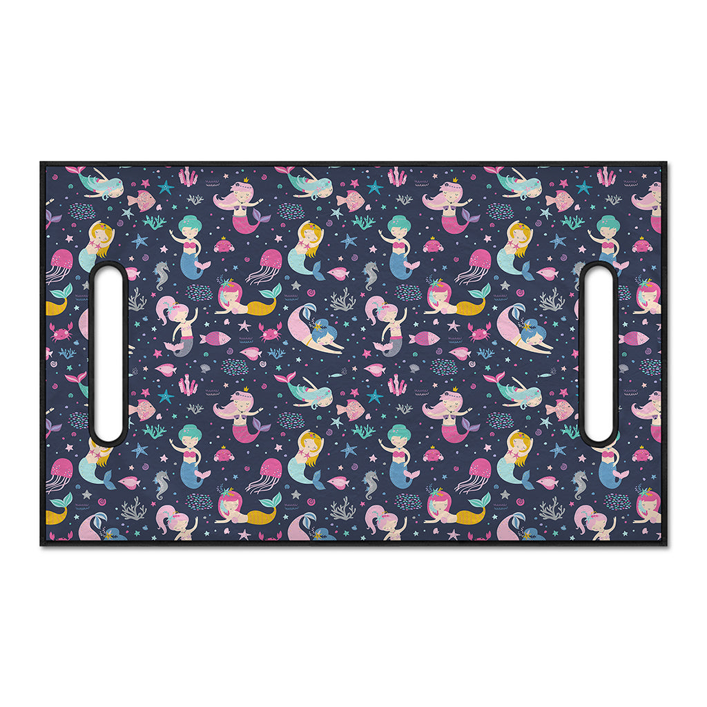 Mermaid Cartoon Pattern Print Golf Cart Seat Cover