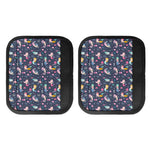 Mermaid Cartoon Pattern Print Handle Covers