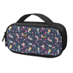 Mermaid Cartoon Pattern Print Insulin Cooler Travel Case