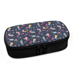 Mermaid Cartoon Pattern Print Insulin Cooler Travel Case