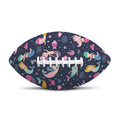Mermaid Cartoon Pattern Print Rugby Ball