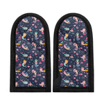 Mermaid Cartoon Pattern Print Skillet Handle Cover