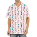 Mermaid Girls Pattern Print Aloha Shirt