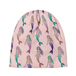 Mermaid Girls Pattern Print Beanie
