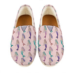 Mermaid Girls Pattern Print Casual Shoes