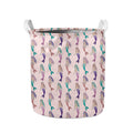 Mermaid Girls Pattern Print Collapsible Laundry Basket