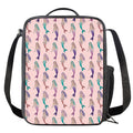 Mermaid Girls Pattern Print Crossbody Lunch Bag