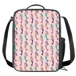 Mermaid Girls Pattern Print Crossbody Lunch Bag
