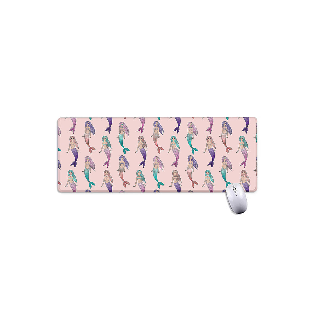Mermaid Girls Pattern Print Extended Mouse Pad