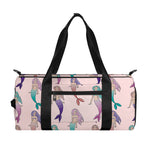 Mermaid Girls Pattern Print Gym Bag