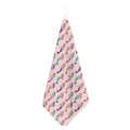 Mermaid Girls Pattern Print Hand Towel