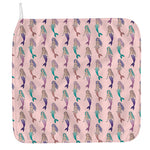 Mermaid Girls Pattern Print Hand Towel